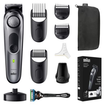 BRAUN Bart-Haarschneider Akku W&D 6Aufs. + Gillette...