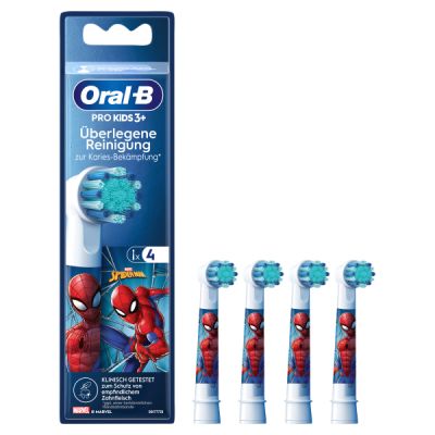 ORAL B Aufsteckbürsten Spiderman 4er