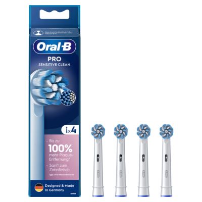 ORAL B Aufsteckb&uuml;rsten Pro Sensitive Clean 4er...