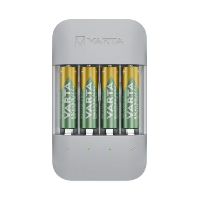 VARTA Ladegerät Eco Charger lädt 4AA/AAA-NimH...