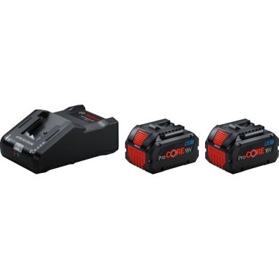 BOSCH WERKZEUG Starter-Set ProCore 18V 2x8Ah +...