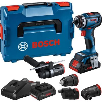 BOSCH WERKZEUG Akku-Bohrschrauber 18V 36/64Nm 2x4Ah...