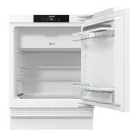 GORENJE Einbaukühlschrank unt.-int. **** 121L E weiß