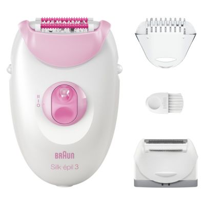 BRAUN Epilierer Silk-epil 3 Netz SmartLight...