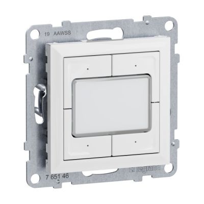 LEGRAND SEANO 4-fach Elektroniktaster 0 – 24 V in...