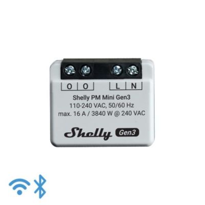 SHELLY Shelly Unterputz Plus PM Mini Gen. 3 WLAN BT